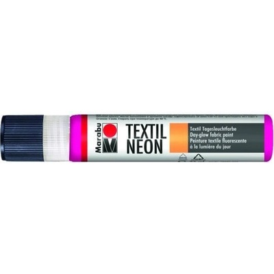 Kontura Marabu Textil Liner Neon 25 ml růžová fluo