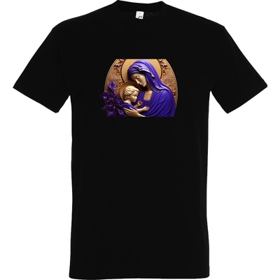 Tricool Madonna s dieťaťom čierna