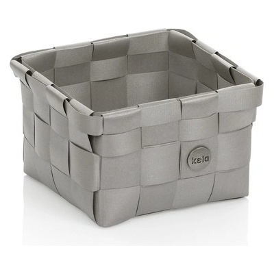 Kela Košík Neo 15x15 cm plast strieborná šedá KL-24470