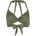 DEDICATED Дамско бикини горнище DEDICATED Women's Bikini Top Gullholma Bikini top - Four Leaf Clover Green (150-5210-0214)