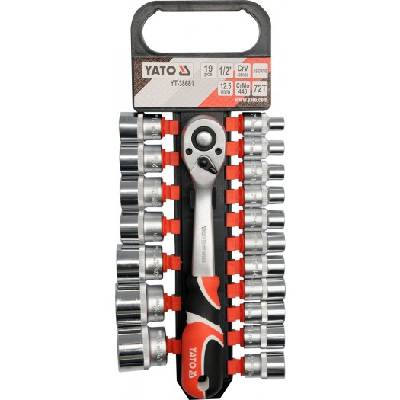 Yato YT-38681 Socket wrench set 19 pc(s)