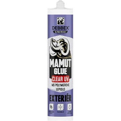 Debbex Lepidlo MAMUT CLEAR UV 25ml