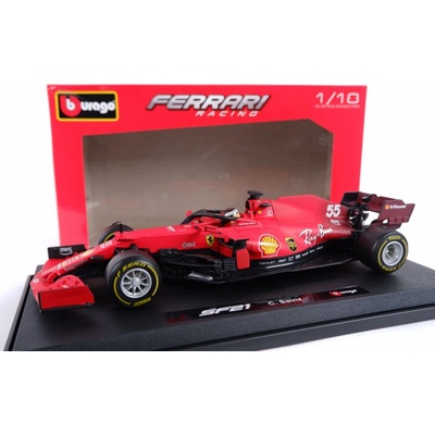 BBurago Model Scuderia Ferrari SF 21 55 C.Sainz jr. 2021 1:18
