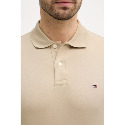 Tommy Hilfiger тениска с яка мъжка от памук (MW0MW39994)