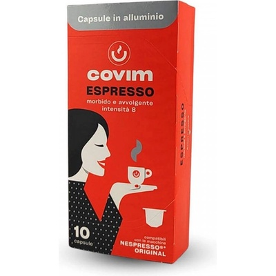 Covim Alluminio Espresso 10 бр. Кафе капсули Nespresso®