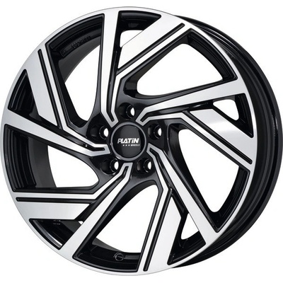 Platin P114 7,5x18 5x114,3 ET35 black polished
