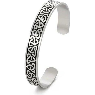 Impress Jewelry náramek z chirurgické oceli Vikingský uzel Valknut 2405031828083587