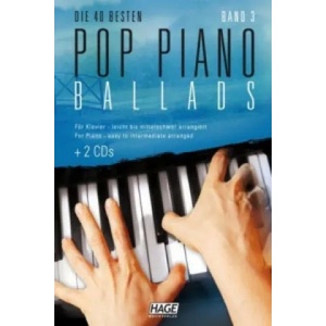 Pop Piano Ballads 3 + 2 CDs. Bd. 3 | Helmut Hage (ISBN: 9783866262751)