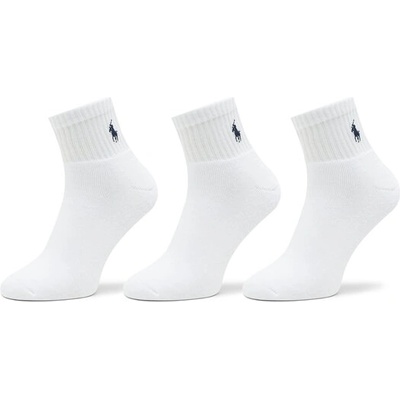 Ralph Lauren Комплект 3 чифта дълги чорапи мъжки Polo Ralph Lauren 449655220003 Бял (449655220003)