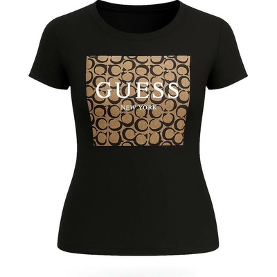 Guess Olrey Tee černé