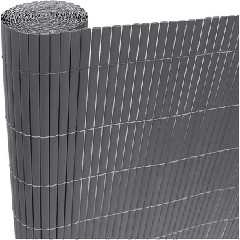 ROSSIMA Двулицев ламел Rossima - Бамбук, 1 х 3 m, PVC, сив (MZ 8012)