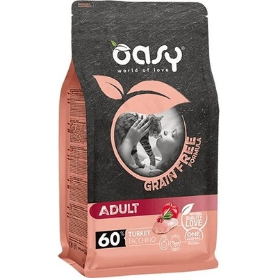 Oasy Dry Cat Grain Free Adult moriak 1,5 kg