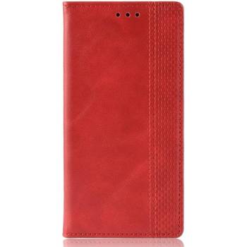 Image 1 of GKK Калъф от Естествена Кожа за Huawei P30 Lite, Retro Leather Wallet Case, Червен (5901017121252)
