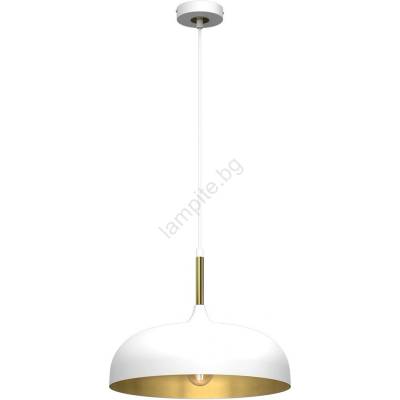 Brilagi - Пендел ABRAHAM 1xE27/60W/230V Ø 35 см бял (BG1992)