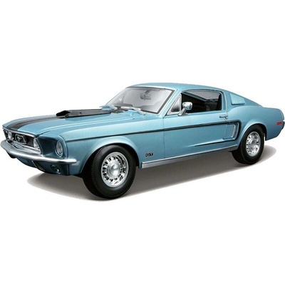 Maisto Ford Mustang GT Cobra Jet 1968 Blue 1:18