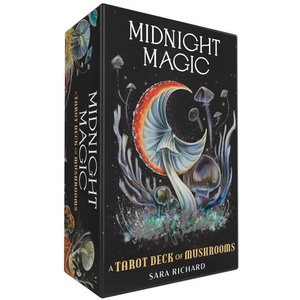 Adams Media Оригинални карти Таро Midnight Magic A Tarot Deck of Mushrooms - Sara Richard