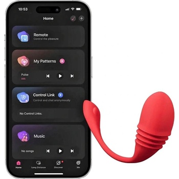 Lovense Vulse App-Controlled Thrusting Egg Vibrator