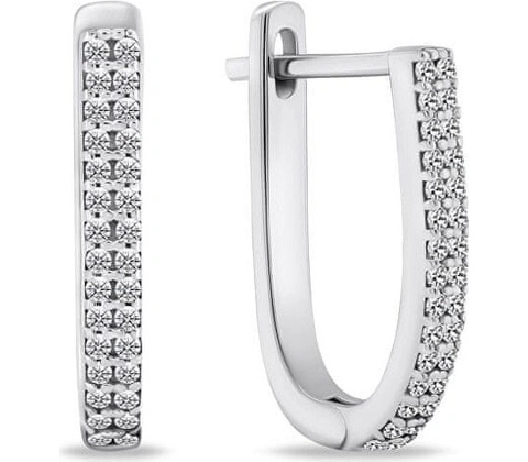 Brilio Silver náušnice EA32W