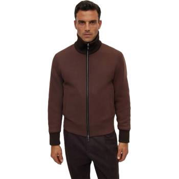 Boss Яке Boss Men's Calim Front Zip Bomber Jacket - Brown