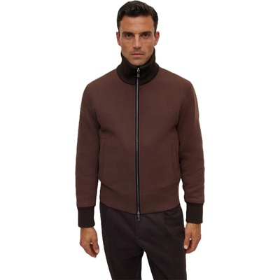 Boss Яке Boss Men's Calim Front Zip Bomber Jacket - Brown