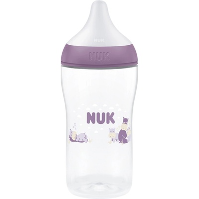 Nuk Perfect Match léhev s kontrolou teploty Hippo 260 ml