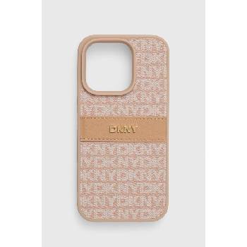 DKNY Кейс за телефон Dkny iPhone 15 Pro 6.1 в оранжево DKHCP15LPRTHSLP (DKHCP15LPRTHSLP)