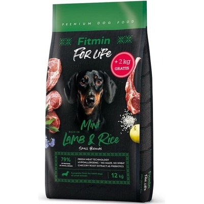 Fitmin dog For Life Mini Lamb & Rice 14 kg