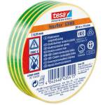 TESA Изолационна лента, 19 mm x 20 m, TESA "Professional", зеленожълта 53988-00086-00 (53988-00086-00)