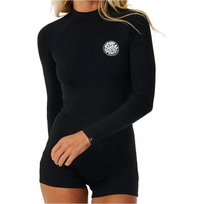 Rip Curl Дамски цял бански от ликра (UV защита) Rip Curl Women's Premium Surf Boyleg UV Suit Lycra - Black (150-5554-0115)