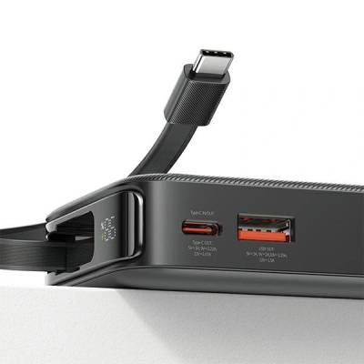 Awei XY Power Bank 10000mAh 20W USB-C бързо зареждане лилаво (10KCD22403)