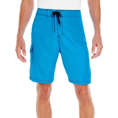 Burnside pánske šortky BU9301 Neon Blue