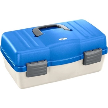 Plastica Panaro rybársky kufrík 136/ 4-poschový bielo-modrý