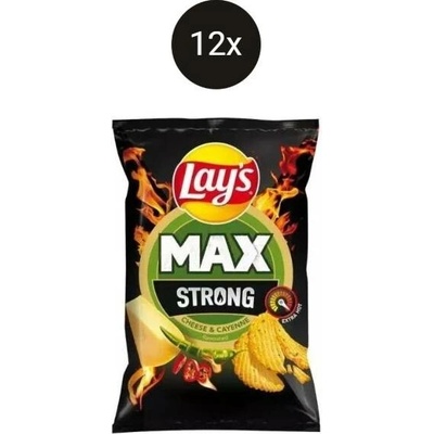 Lays strong cheese cayenne 12x 55 g