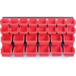 Kistenberg Стена за инструменти 80x40 см + 28 кутии (KOR1)