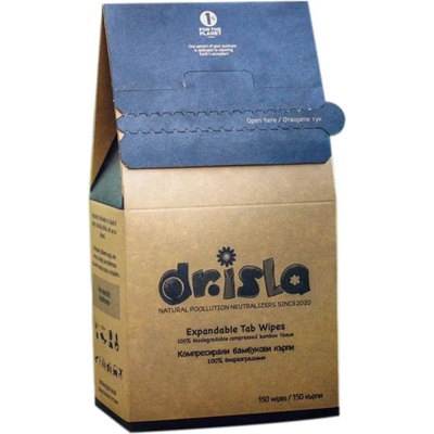 Dr. Isla Компресирана бамбукова кърпа Dr. Isla, 150 броя (TW150)