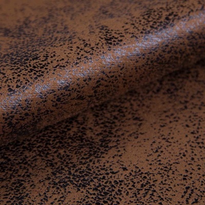 Eko kůže Madagaskar, měkký potahový materiál, hnědá, metráž