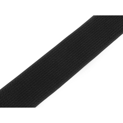 Suchý zip háček a plyš na jedné stuze šíře 50 mm Varianta: 1 černá, Balení: 1 m