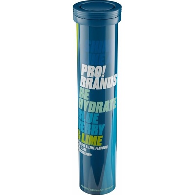 Pro!Brands Rehydrate čučoriedka/limetka 80 g 20 tabliet