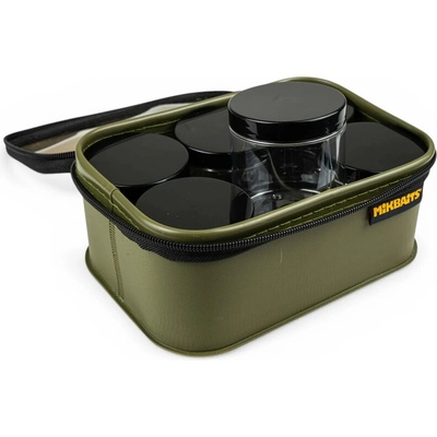 Mikbaits Puzdro Na Nástrahy Bait Box + 6 téglikov