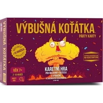 Exploding Kittens Výbušná koťátka: Párty karty