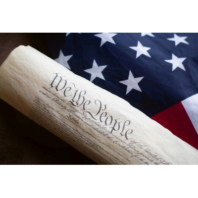 DIMEX ART Флизелинов фототапет конституция на сащ със знаме 375 x 250 см