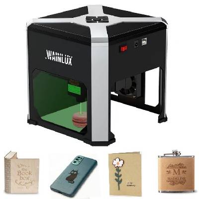 Wainlux K6 CNC Gravírka Laserový Gravírovací Stroj Plotr 3000 mW