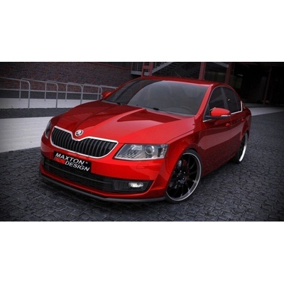 Maxton Design Spojler pod predný nárazník - Skoda, SKOC3FD1G