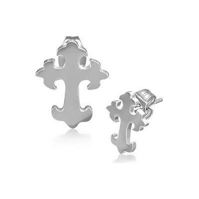 Piercingate náušnice kříž NAU00845