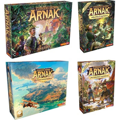 Mindok Ztracený ostrov Arnak: Velitelé expedic