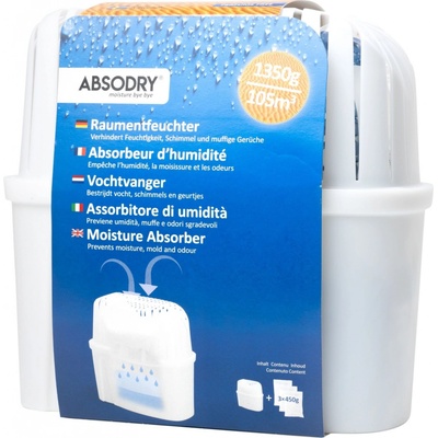 Everbrand pohlcovač vlhkosti Absodry Maxi, pro místnost do 105 m3, 1350 g