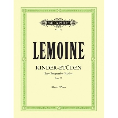 Detské etudy pre klavír op. 37 od Henri Lemoine