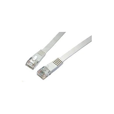 Solarix C6-111GY-0,5MB Patch, plochý, CAT6, UTP, LSOH, 0,5m, šedý