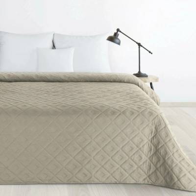 Design 91 PŘEHOZ NA POSTEL ALARA6 220X240 CM TMAVĚBÉŽOVÁ