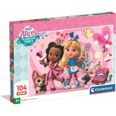 CLEMENTONI Alenčina pekárna v říši divů 104 dílků